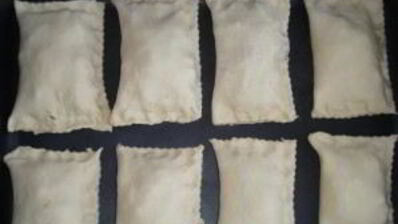 слойки с яблоками из слоеного теста