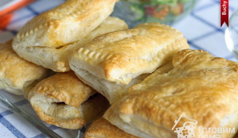 Рецепт слоек со шпротами