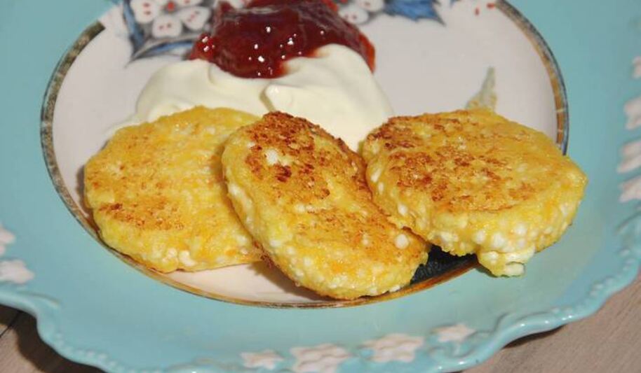 Рецепт морковна-цитрусовых сырники