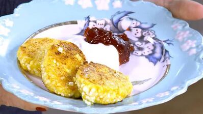 морковно-цитрусовые сырники