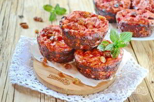 Свекольные сырники в духовке