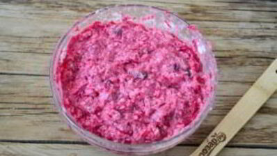 свекольные сырники в духовке