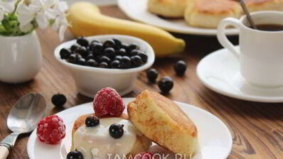 сырники с бананом без яиц