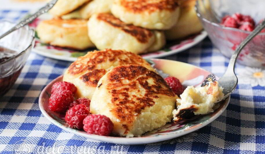 Рецепт сырников с йогуртом