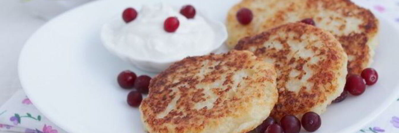 Сырники с кускусом