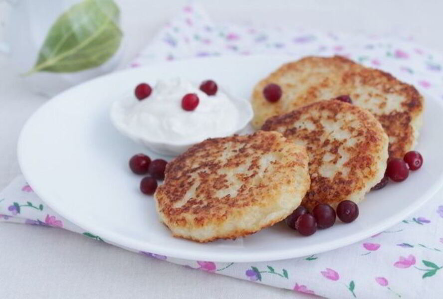 Сырники с кускусом