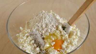 сырники с шоколадной начинкой