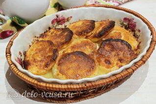 Сырники со сметаной в духовке