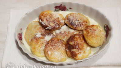 сырники со сметаной в духовке