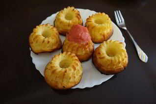 Творожники с яблоком без муки