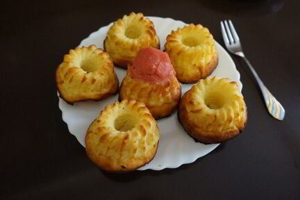 Творожники с яблоком без муки