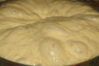 Дрожжевое тесто на воде