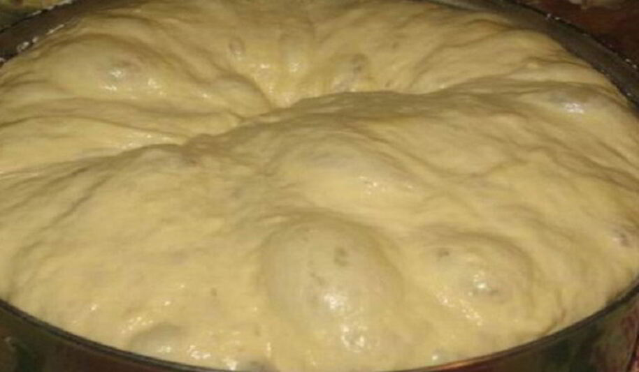 Рецепт дрожжевого теста на воде