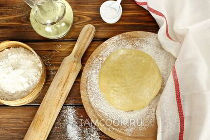 Постное песочное тесто