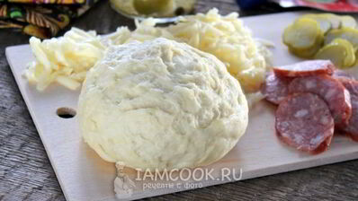 пресное тесто для пиццы