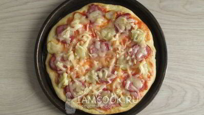 пресное тесто для пиццы