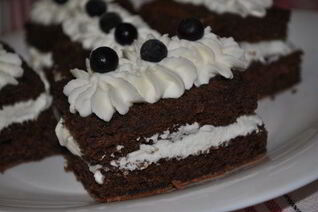 Шоколадное тесто на белках