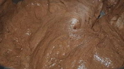 шоколадное тесто на белках