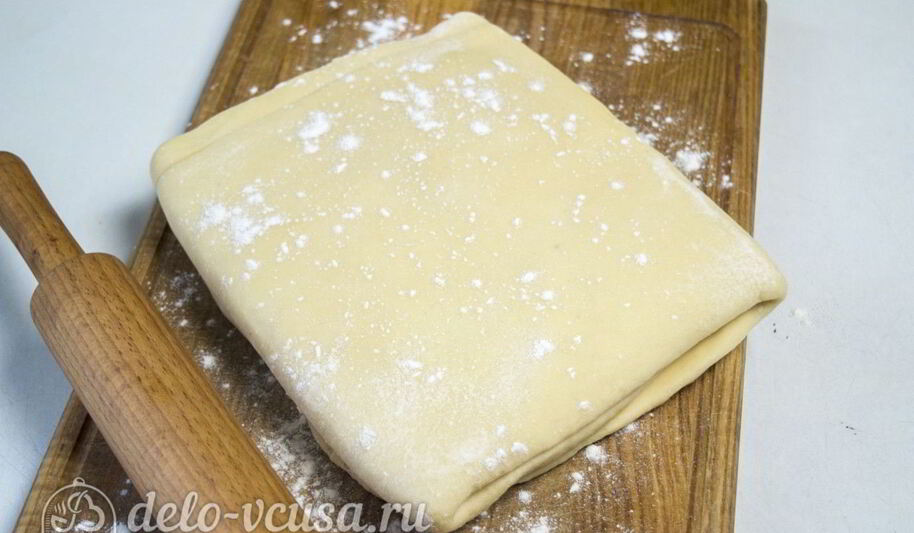 Рецепт слоеного дрожжевого теста
