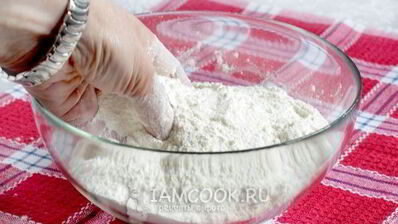 сухое тесто для пирога