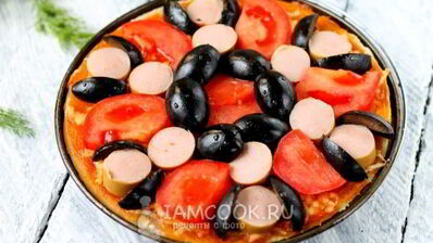 тесто для пиццы без дрожжей