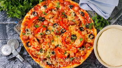 тесто на пиццу