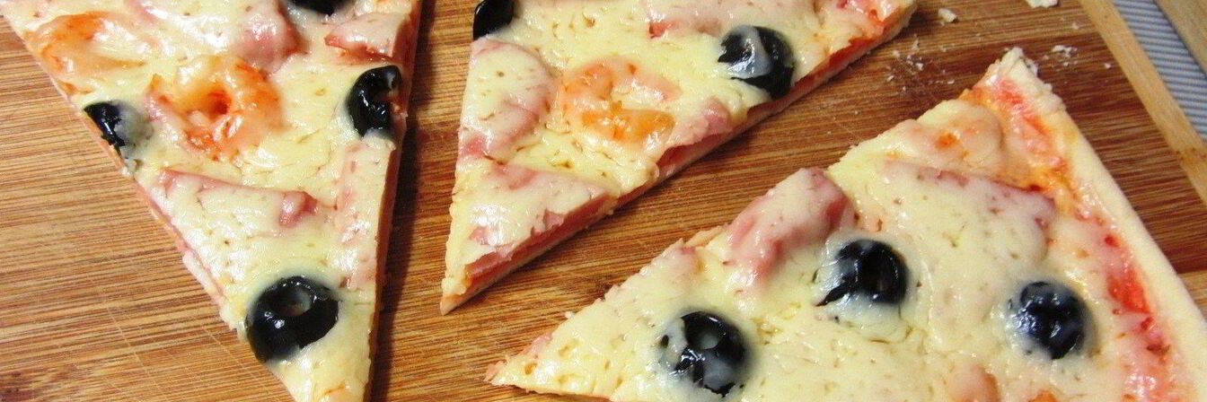 Тонкое хрустящее тесто для пиццы