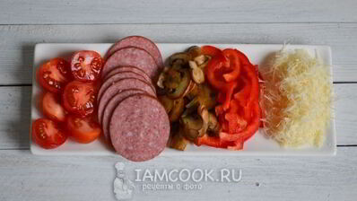 тонкое тесто для пиццы без дрожжей