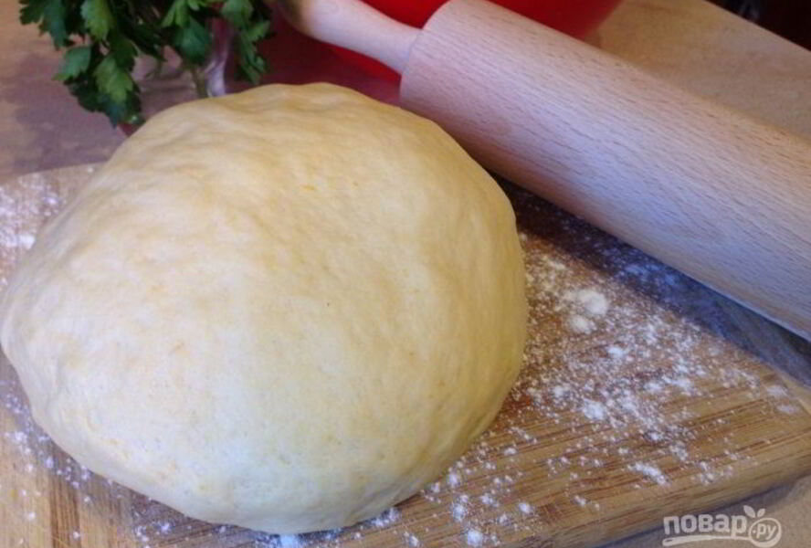 Тыквенное тесто для пиццы