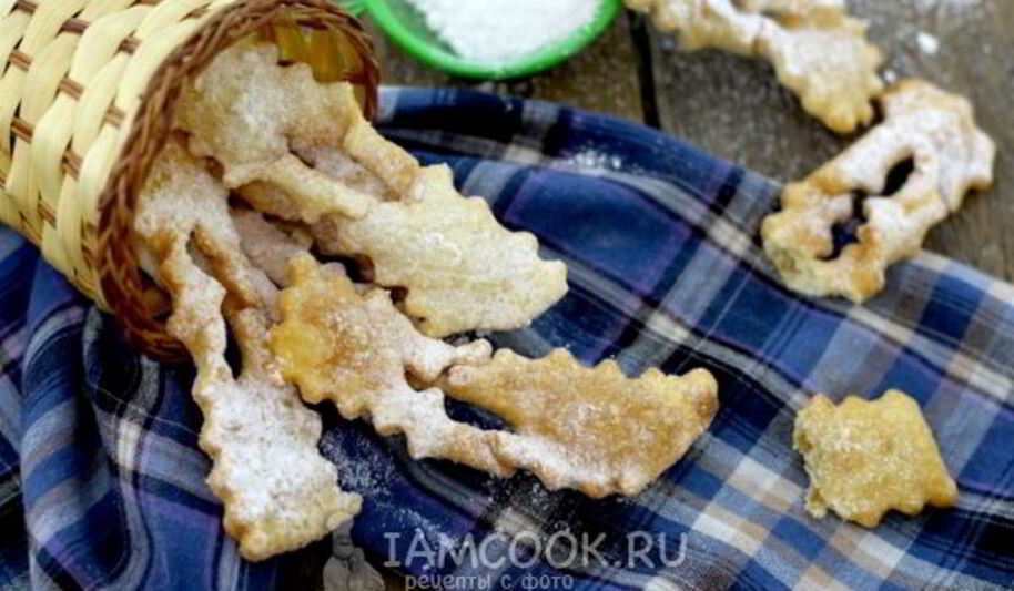 Рецепт тонкого хрустящего хвороста