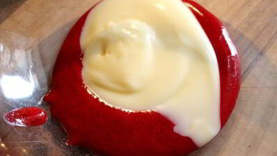 брусничный торт с белым шоколадом