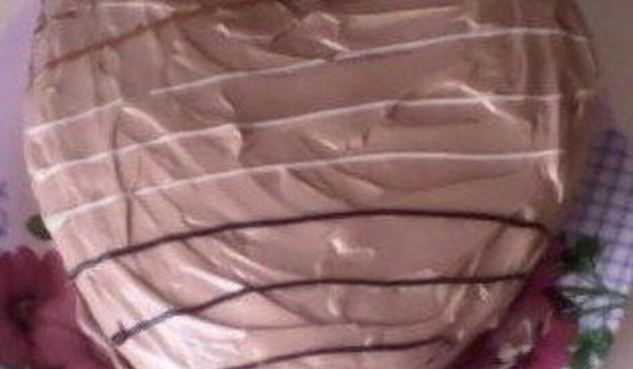 Рецепт быстрого торта со сливочно-шоколадным кремом