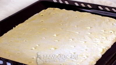 домашний торт наполеон с шоколадным кремом