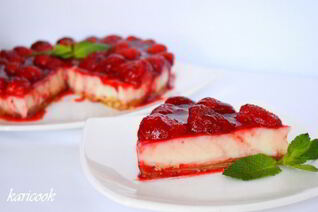 Клубничный тортик Экватор лета