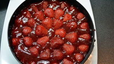 клубничный тортик экватор лета