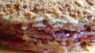 малиновый наполеон