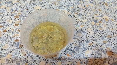 морковный торт с облепихово-мандариновым кули