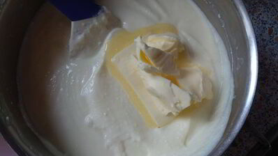 морковный торт с облепихово-мандариновым кули