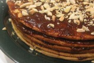 Ореховый торт из чернослива