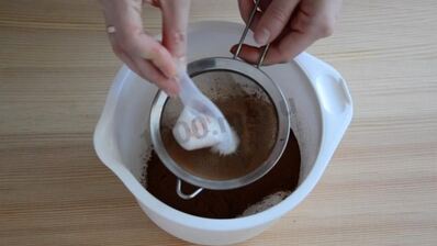 шифоновый бисквит шоколадный