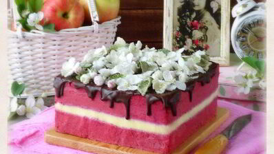 торт дивный сад