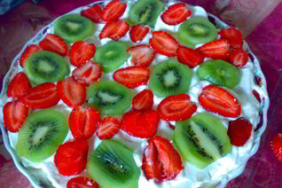 Торт из пряников и бананов