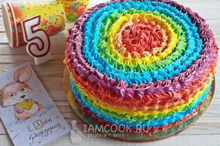 Торт Радуга