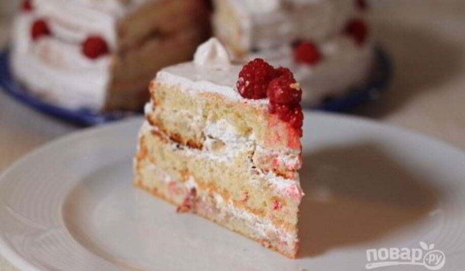 Рецепт торта с белковым кремом