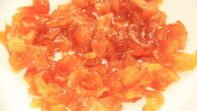 торт с карамельными апельсинами