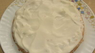 торт с карамельными апельсинами