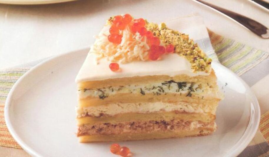Рецепт торта закусочного