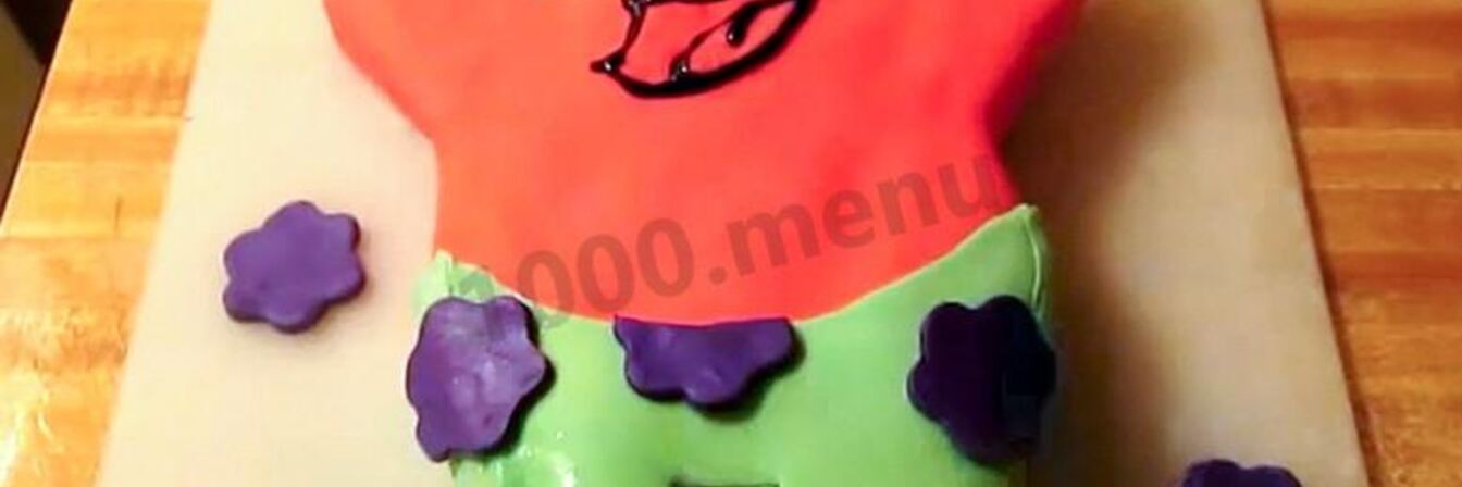 Торт Звезда Патрик