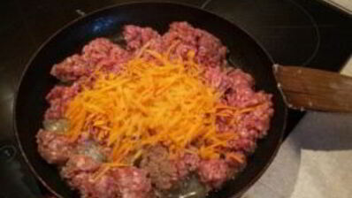 яично-мясной тортик со вкусом шавермы