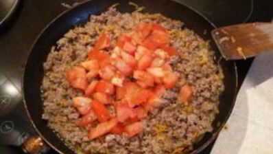 яично-мясной тортик со вкусом шавермы